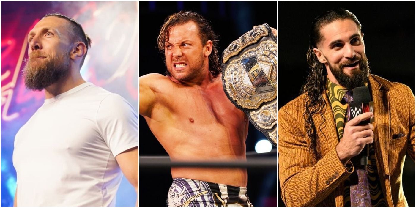 Bryan Danielson Kenny Omega Seth Rollins