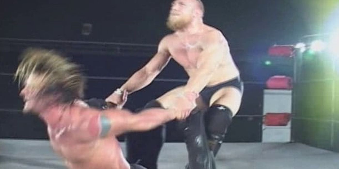 CM Punk Vs Bryan Danielson - FIP Bring The Pain 03-26-2005 Cropped