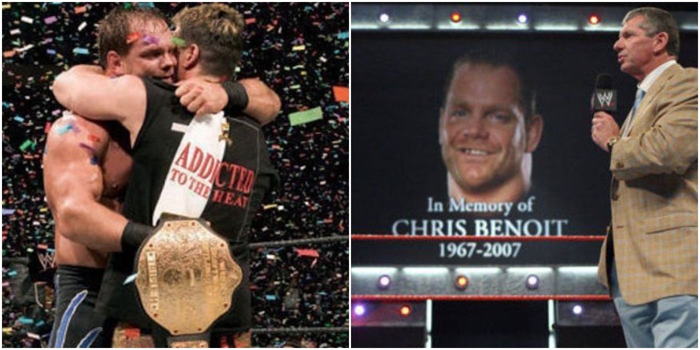 Chris Benoit Eddie Guerrero Vince McMahon