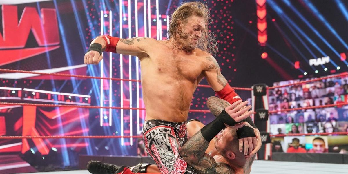 Edge v Randy Orton Raw February 1 2021 Cropped