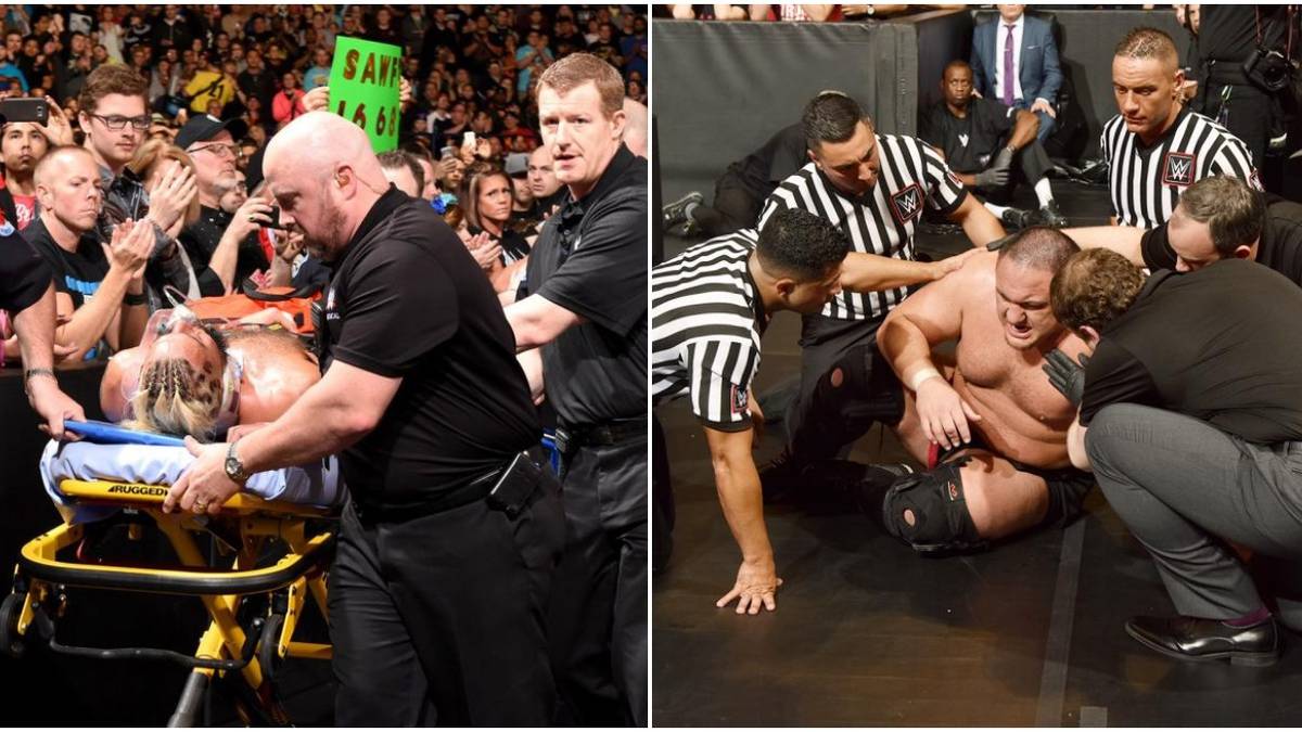 Legitimate Injuries: 9 Times Wrestlers And Referees Threw Up The 