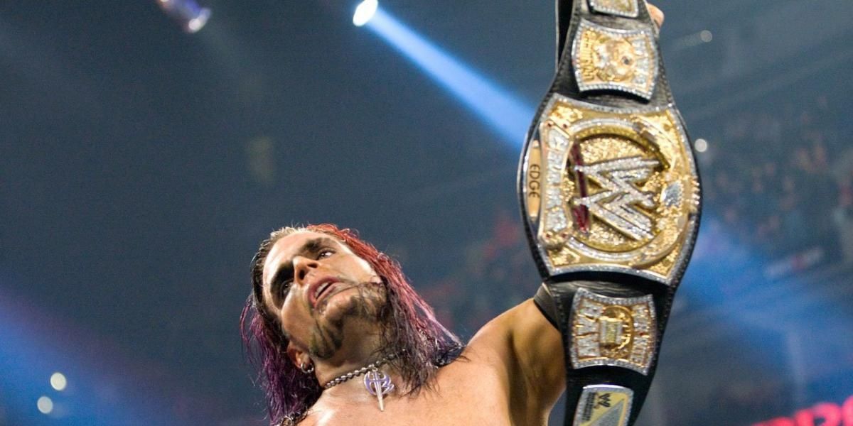 Jeff Hardy WWE Champion Cropped