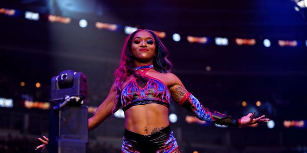 Kiera Hogan Entrance In AEW