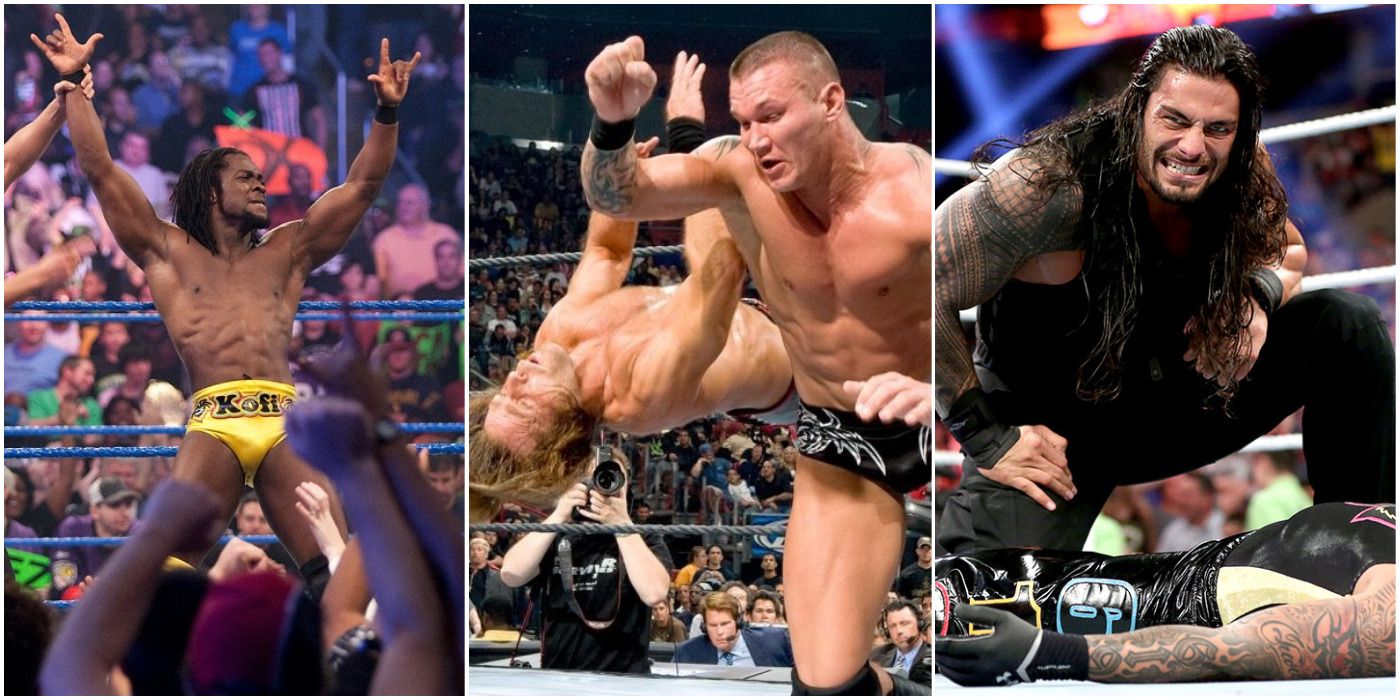 Kofi Kingston, Randy Orton, Shawn Michaels, Roman Reigns