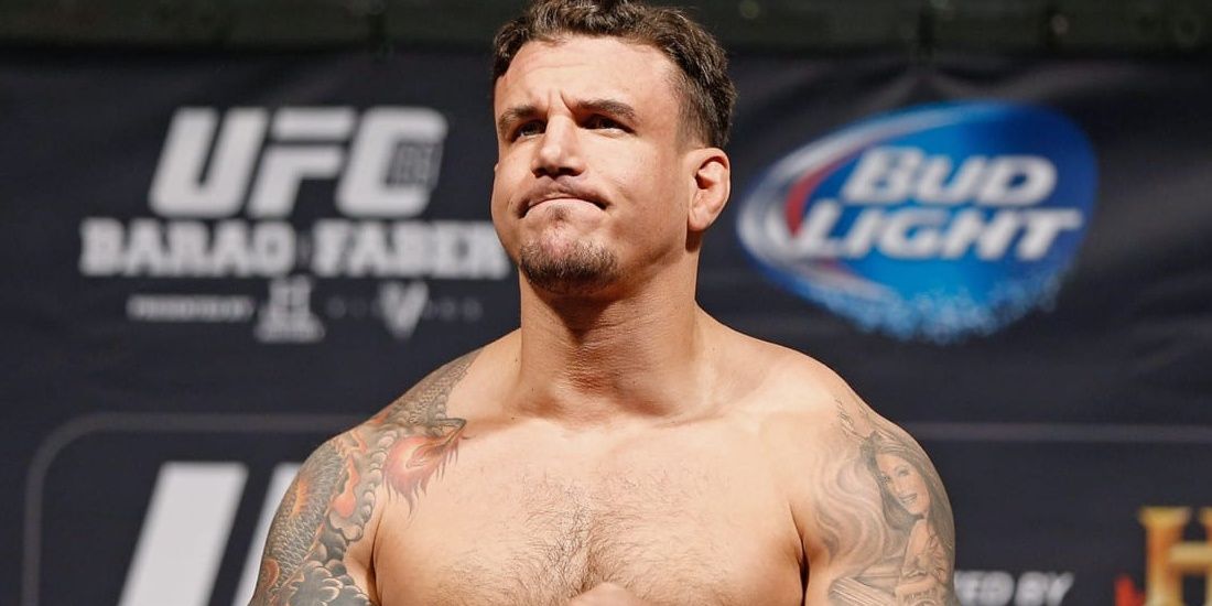 Frank Mir at a weigh in