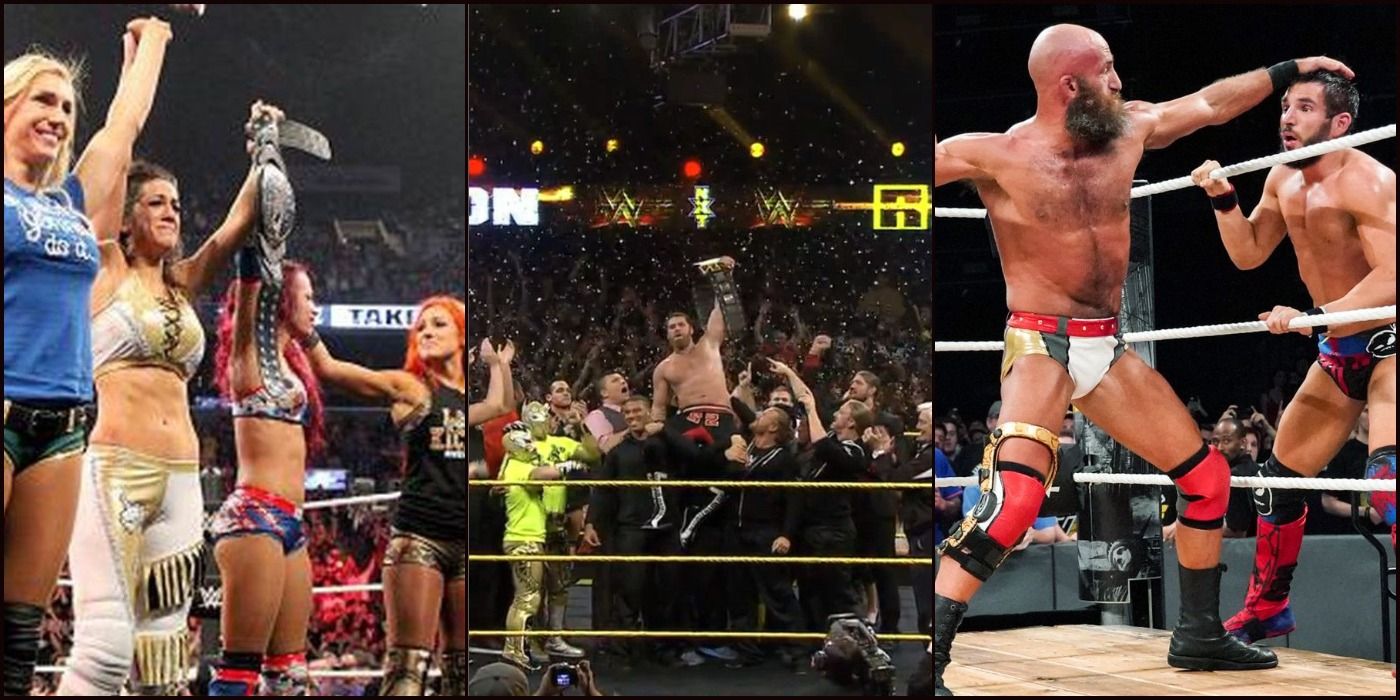 NXT Four Horsewomen, Sami Zayn wins Title, Gargano vs Ciampa