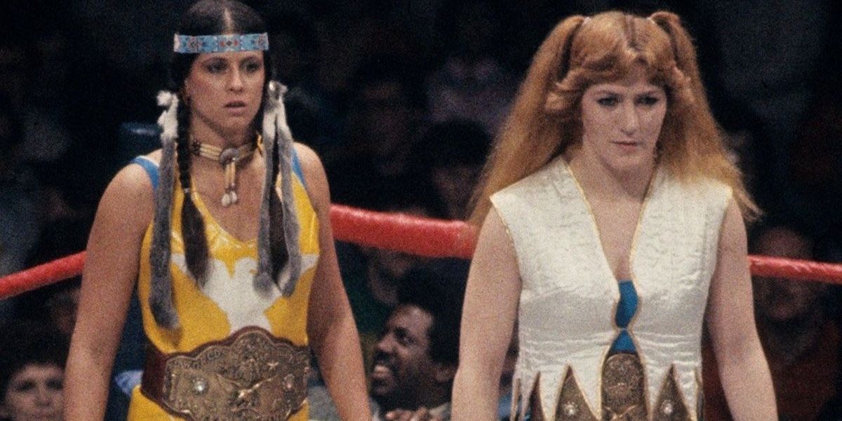 Princess Victoria and Velvet McIntyre WWF Women's Tag Team Champions Cropped