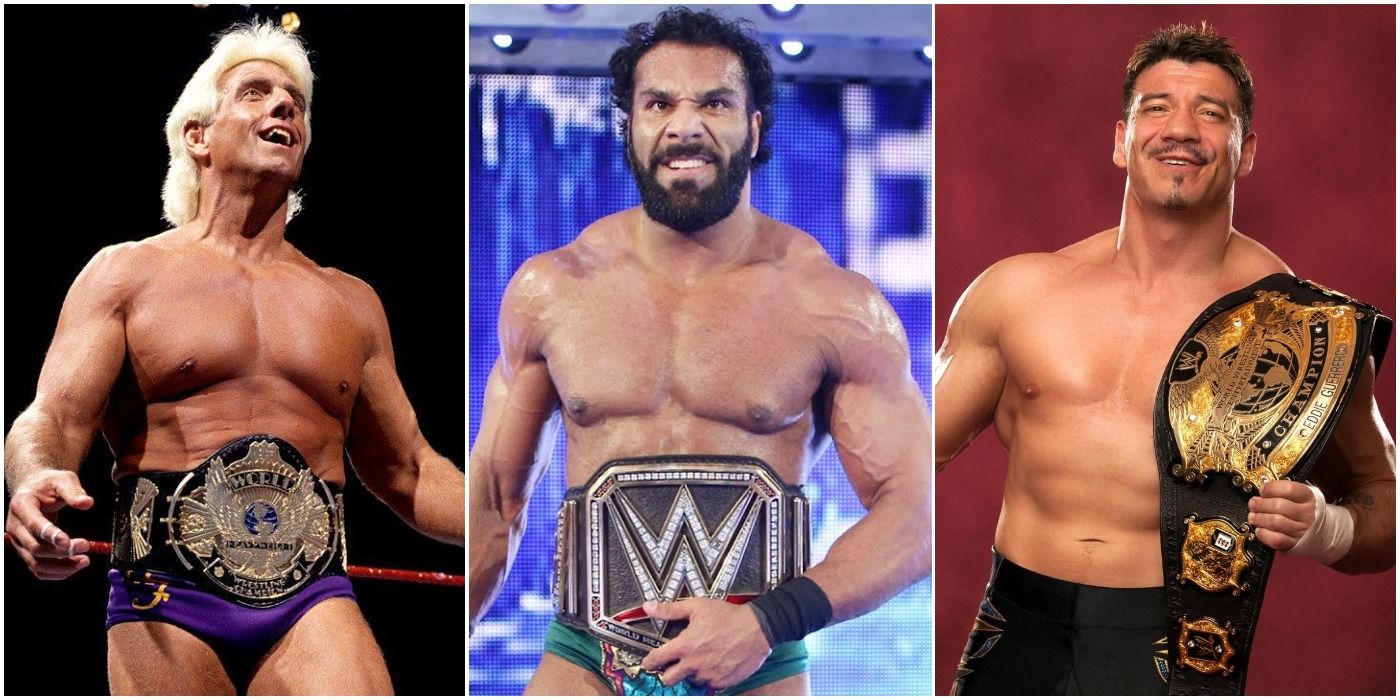 Ric Flair, Jinder Mahal, Eddie Guerrero