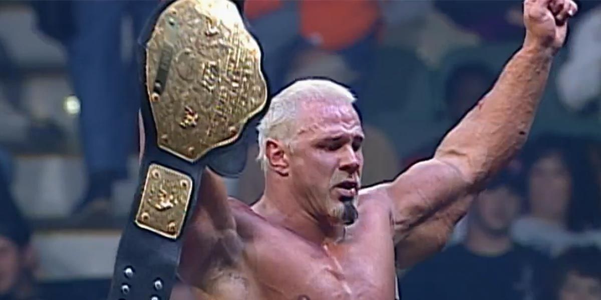 Scott Steiner as the WCW Champion