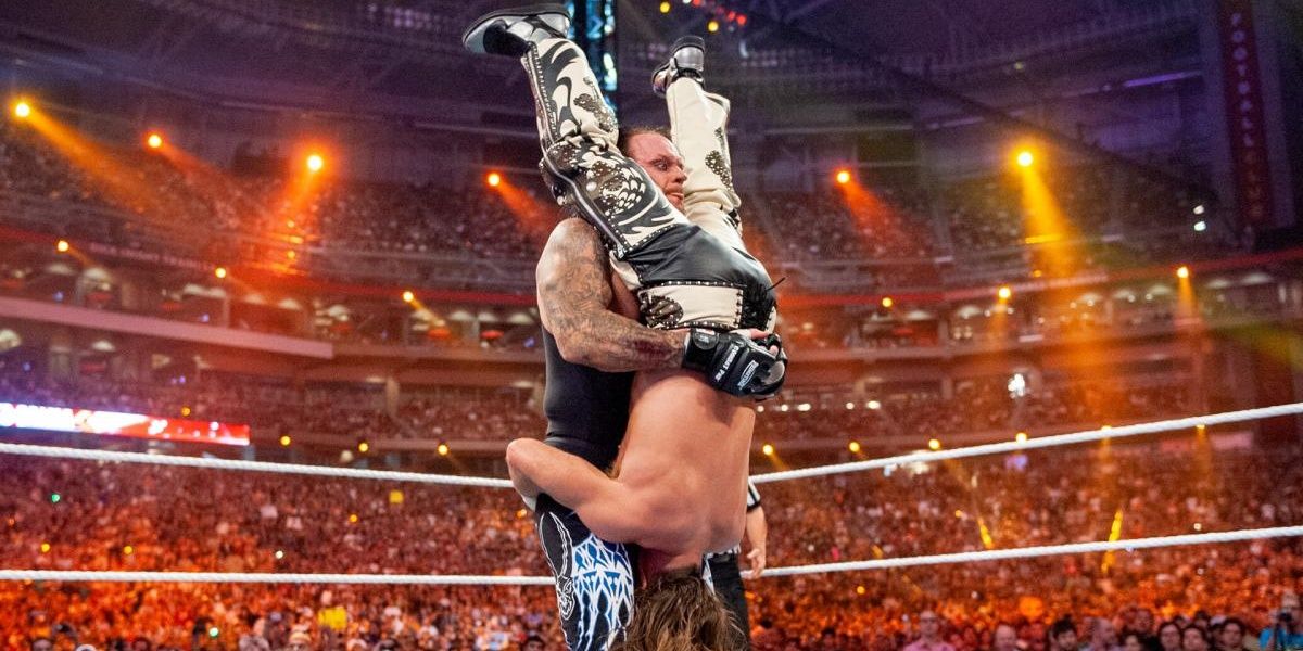 Shawn Michaels v Undertaker WrestleMania 26 Cropped
