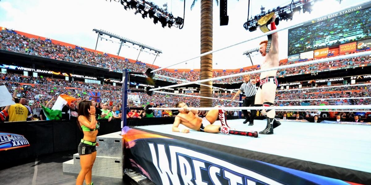 Sheamus Daniel Bryan WrestleMania 28