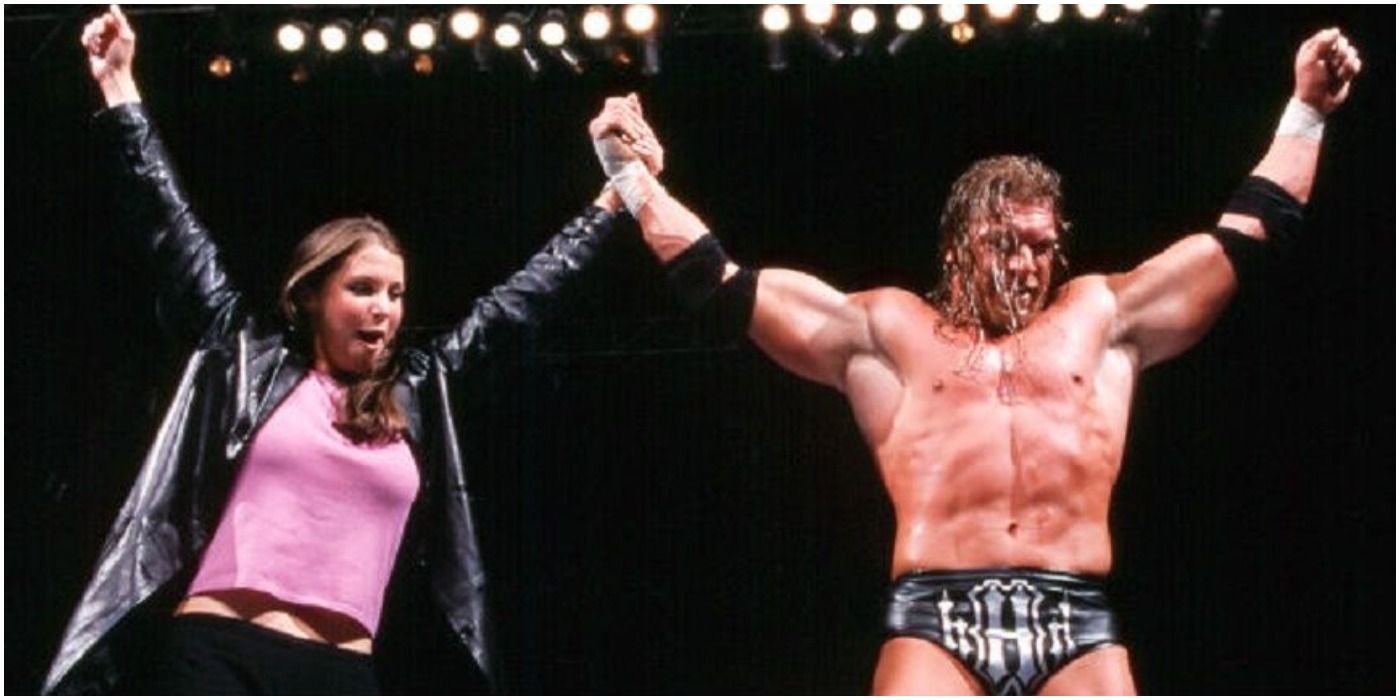 Stephanie McMahon Triple H Armageddon 1999