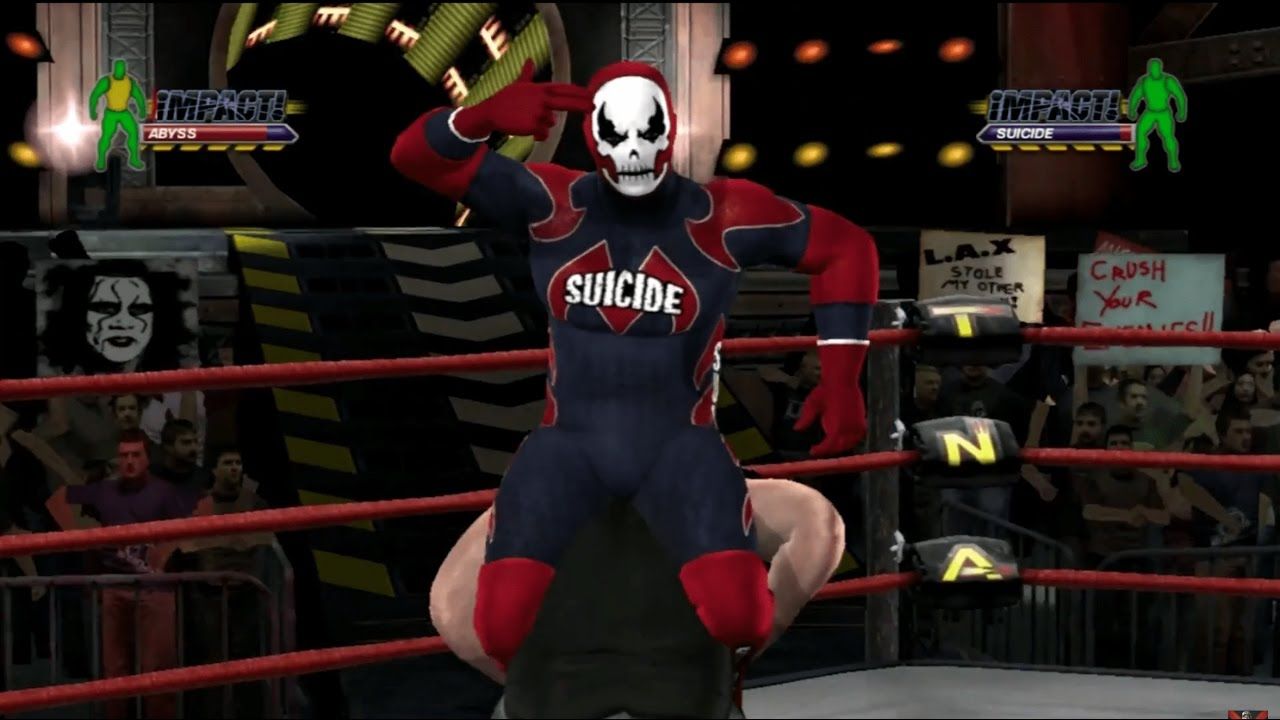 TNA Impact Video Game Suicide