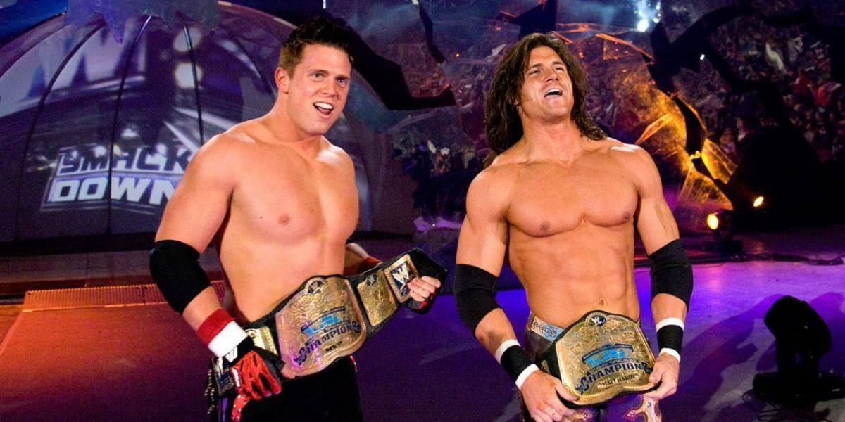 The Miz & John Morrison WWE Tag Team Champions Cropped
