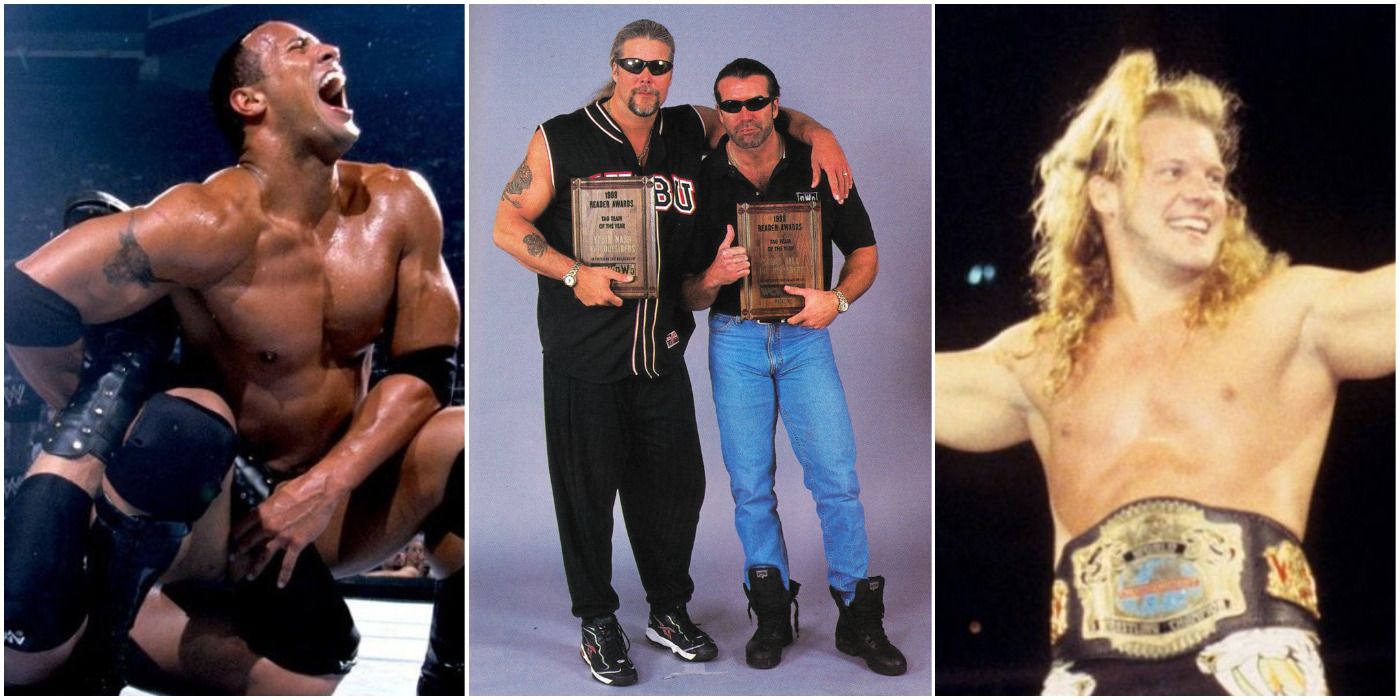 The Rock, Chris Jericho, The Outsiders