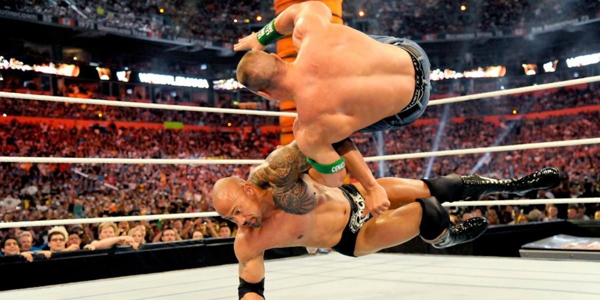 The Rock Vs John Cena