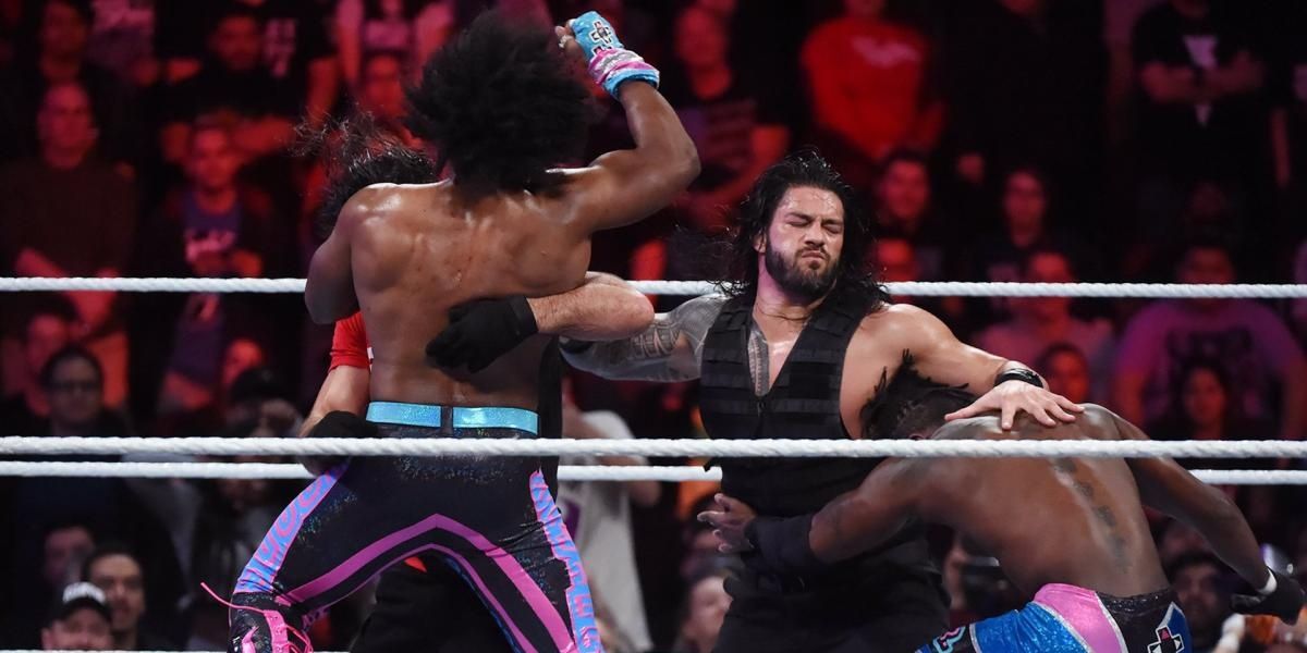 The Shield v The New Day Survivor Series 2017 Cropped
