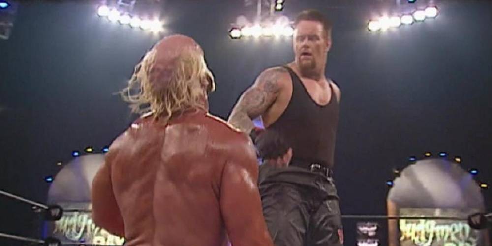 Penge gummi Vedholdende span Undertaker vs. Hulk Hogan & 9 Other Feuds Between Legends Nobody Talks About