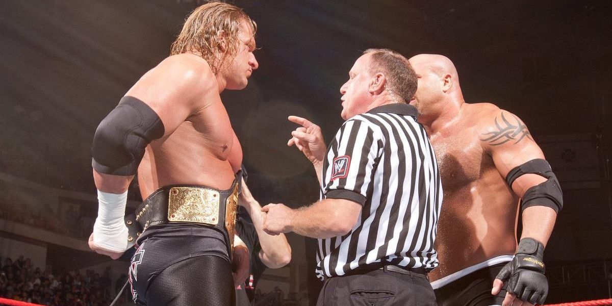Triple H v Goldberg Unforgiven 2003 Cropped
