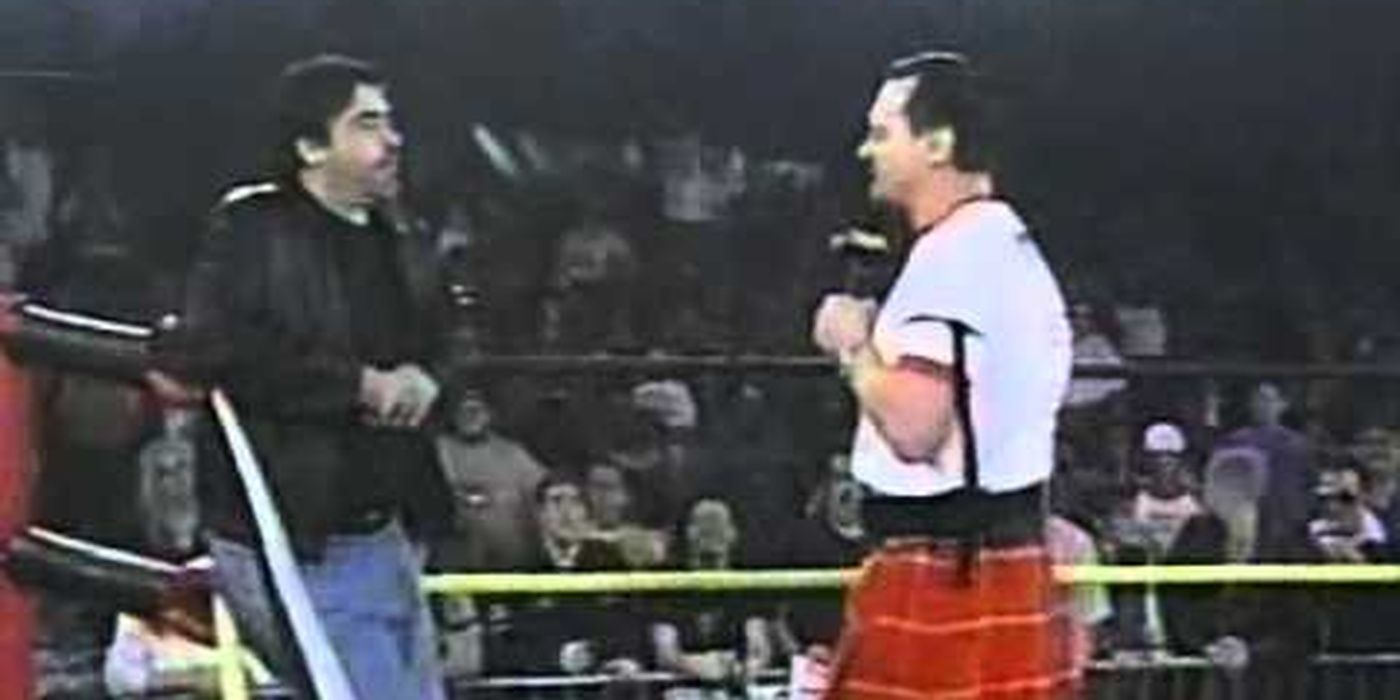 Vince Russo Vs Roddy Piper TNA Cropped