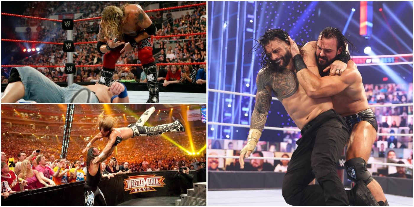 WWE Brand Warfare 10 Best Raw Vs SmackDown Matches, Ranked Featured Image