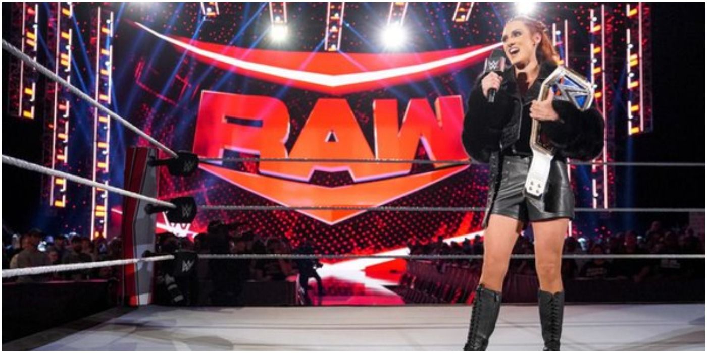 WWE Raw Set Becky Lynch