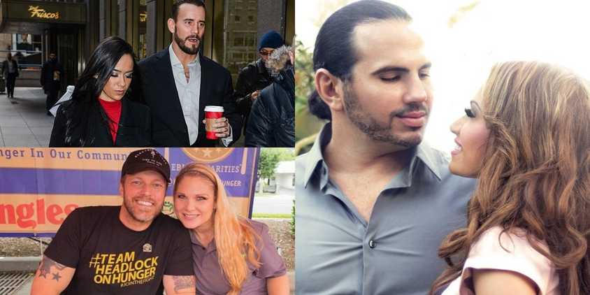 Wrestling couples that are still together