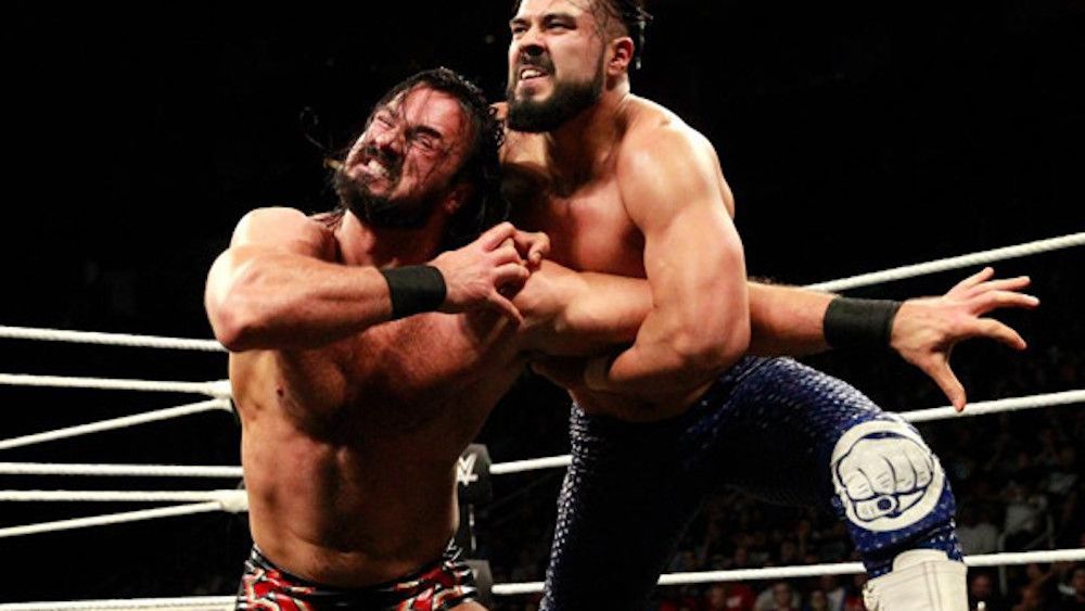Andrade “Cien” Almas vs. Drew McIntyre (NXT TakeOver: WarGames, 11/18/2017)