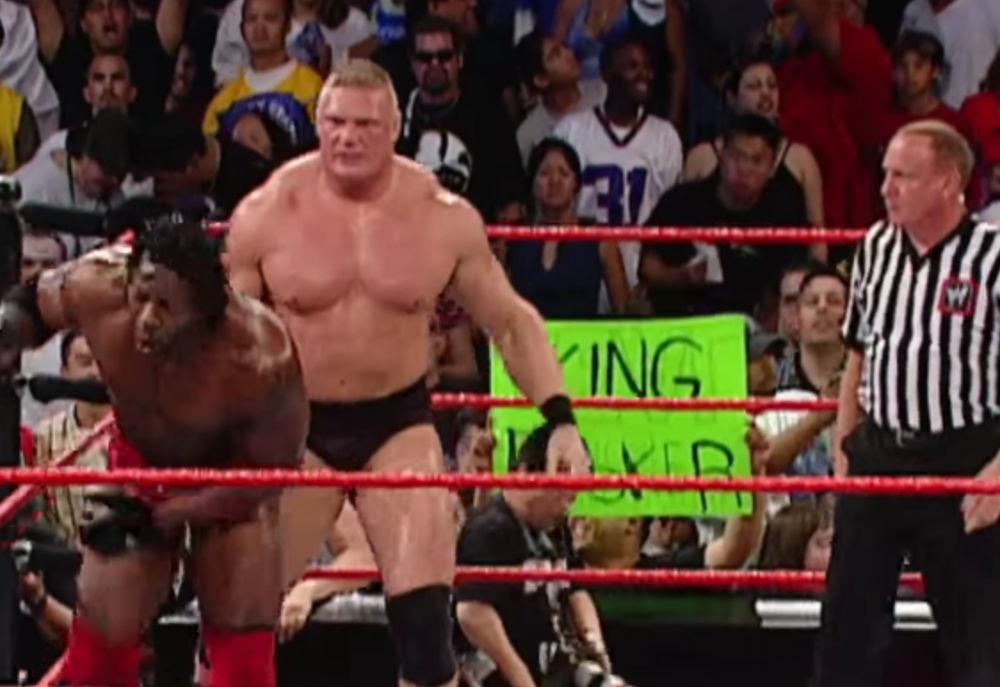 King of the Ring: Booker T vs. Brock Lesnar