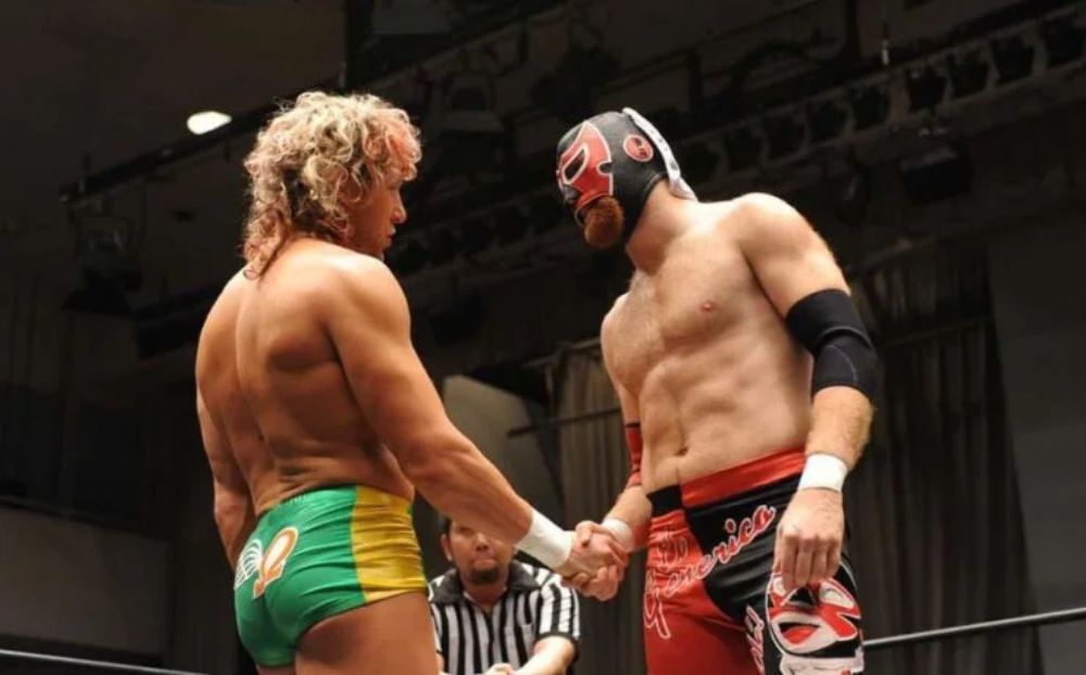 Kenny Omega and El Generico in DDT