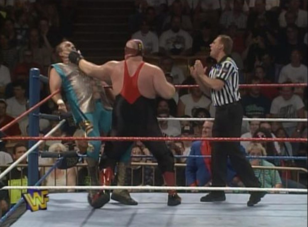 Vader vs. Jake Roberts at King of the Ring 1996