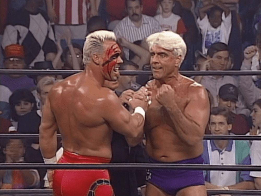 Ric Flair and Sting team up on WCW Monday Nitro