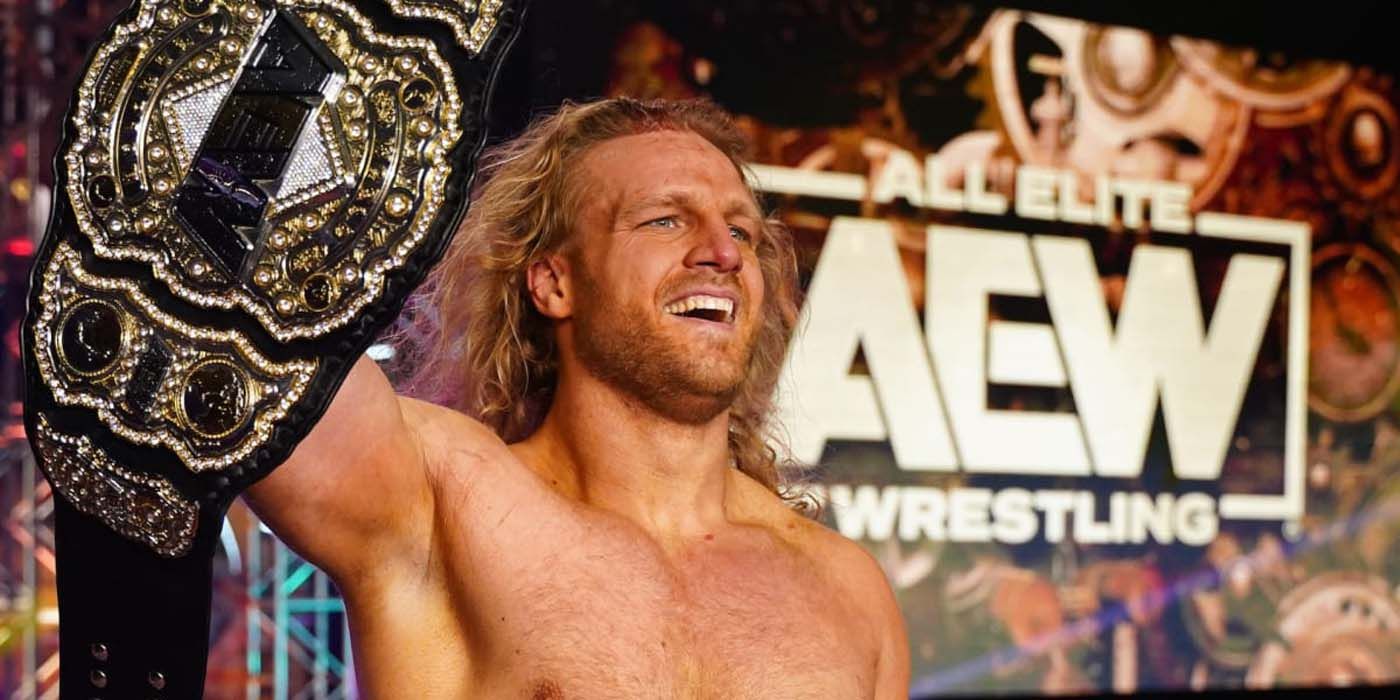 Adam Page as the AEW Champion