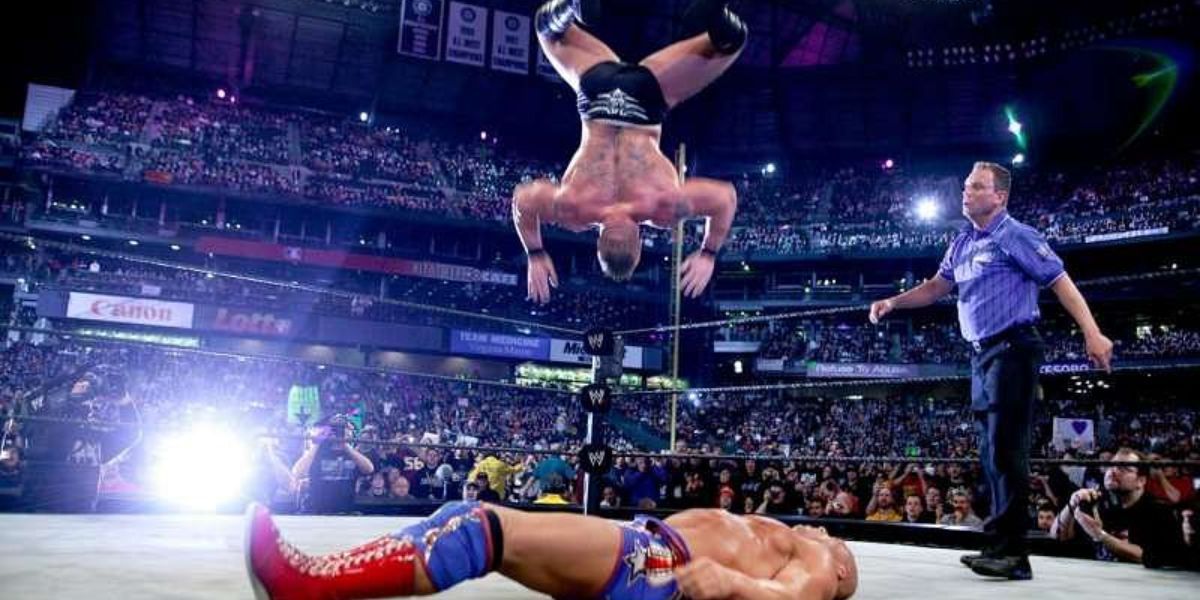 Brock Lesnar vs Kurt Angle