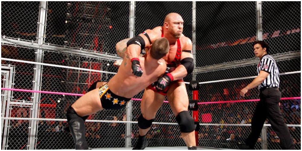CM Punk vs Ryback Hell In A Cell 2012