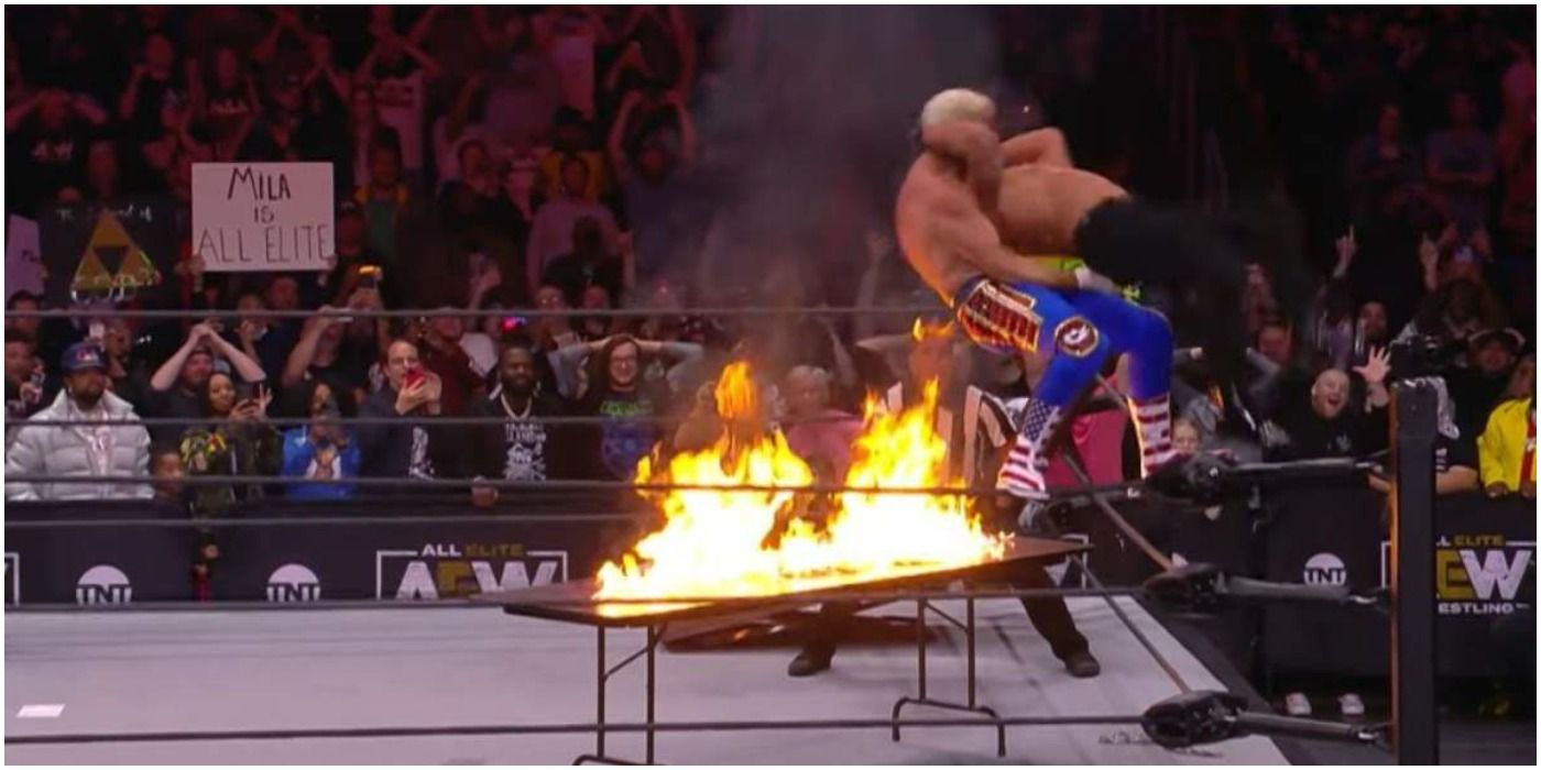 Cody Rhodes Andrade, Table Fire Spot
