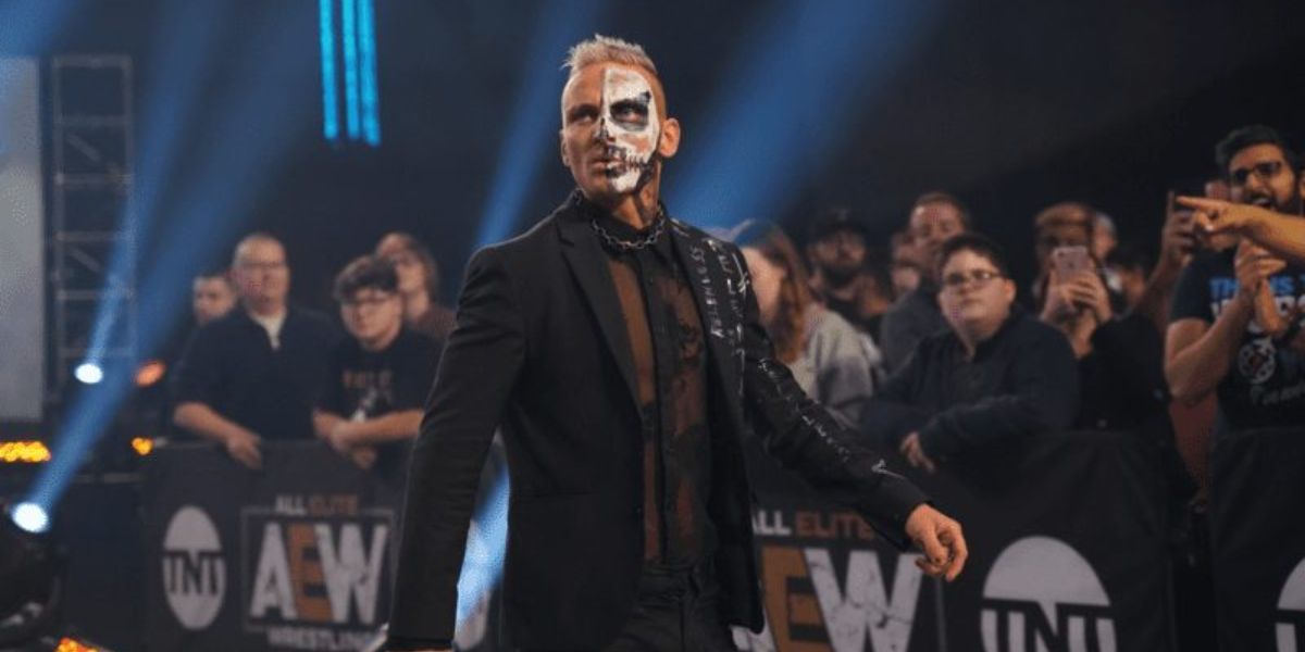 Darby Allin making his entrance