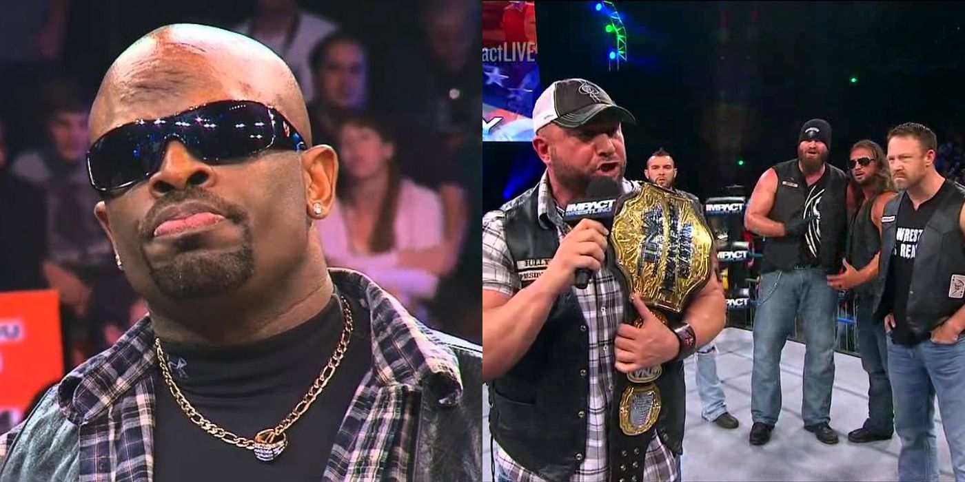 Devon And Bully Ray In TNA Aces & Eights