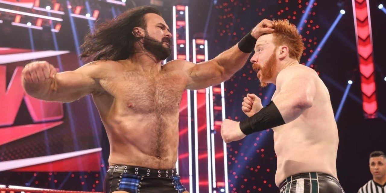 Drew McIntyre vs Sheamus WWE Raw