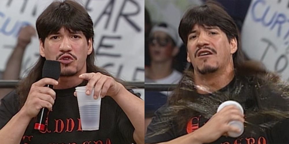 Eddie Guerrero Coffe Throw Promo WCW