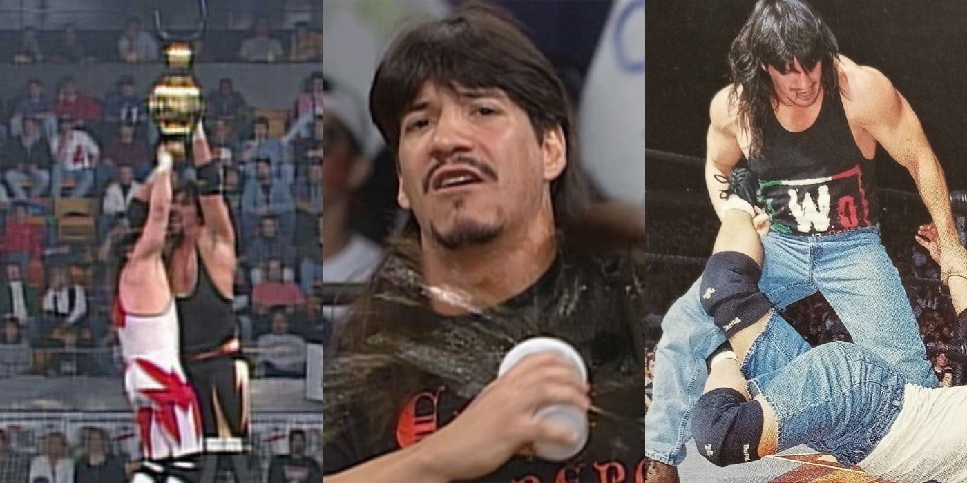 Eddie Guerrero Vs The NWO Syxx Ladder Match Throw Coffee Latino World Order