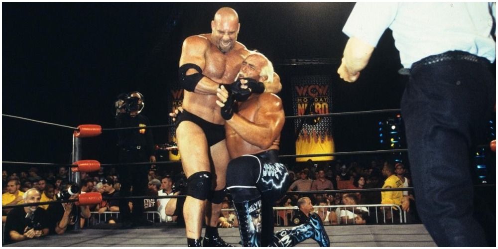 Hulk-Hogan-v-Goldberg-Nitro-wcw-nwo