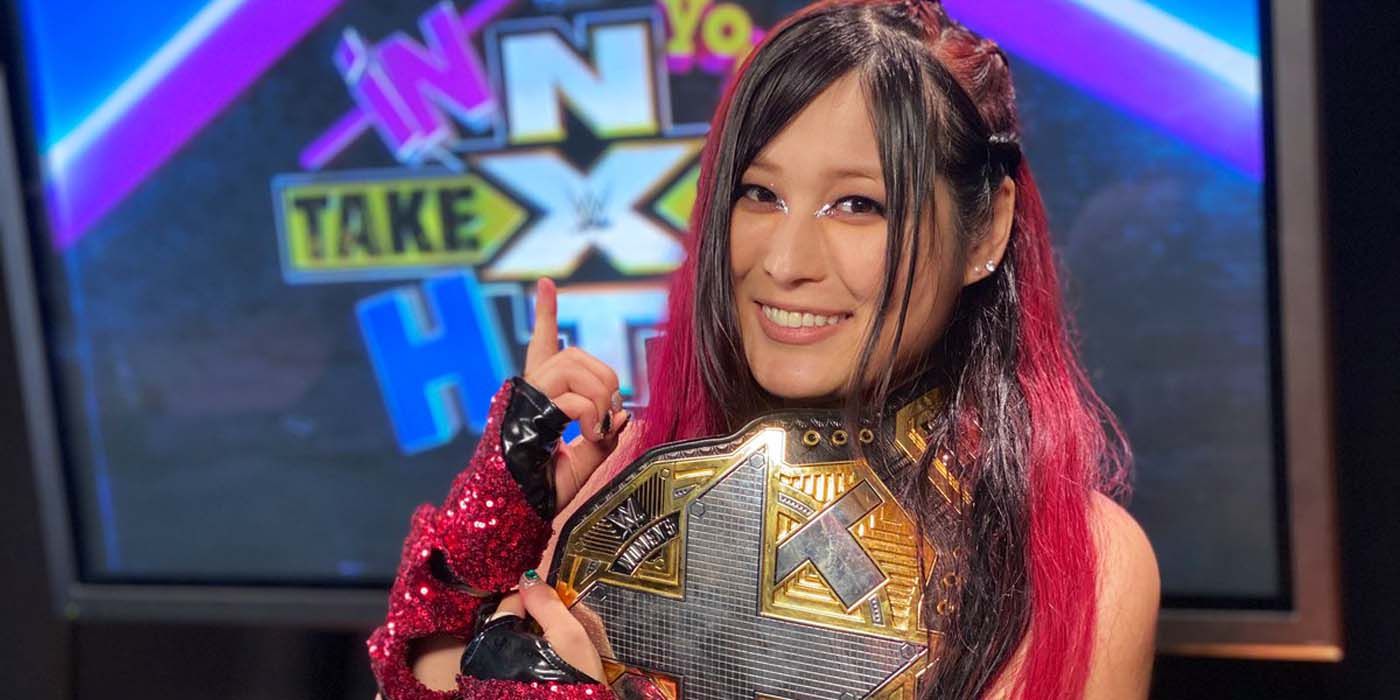 Io Shirai in WWE NXT