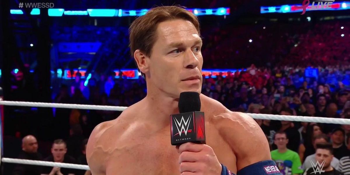John Cena with a longer hairstyle Cropped