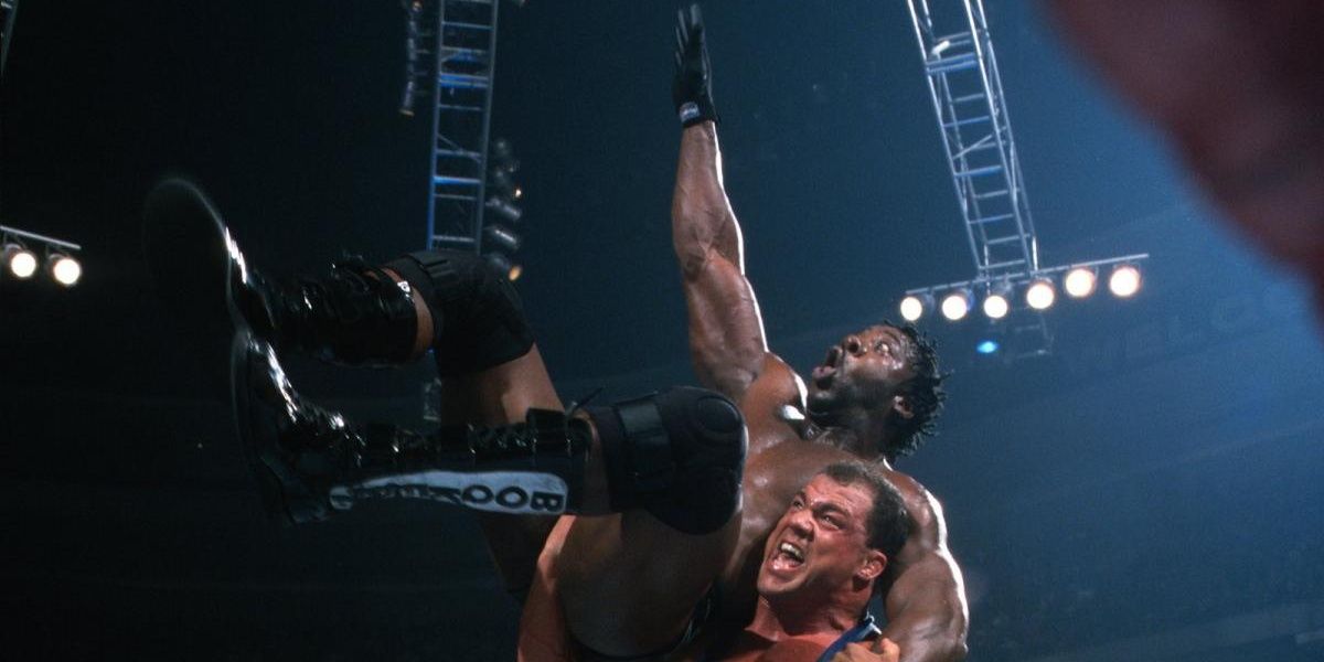 Kurt Angle v Booker T Raw July 30, 2001 Cropped