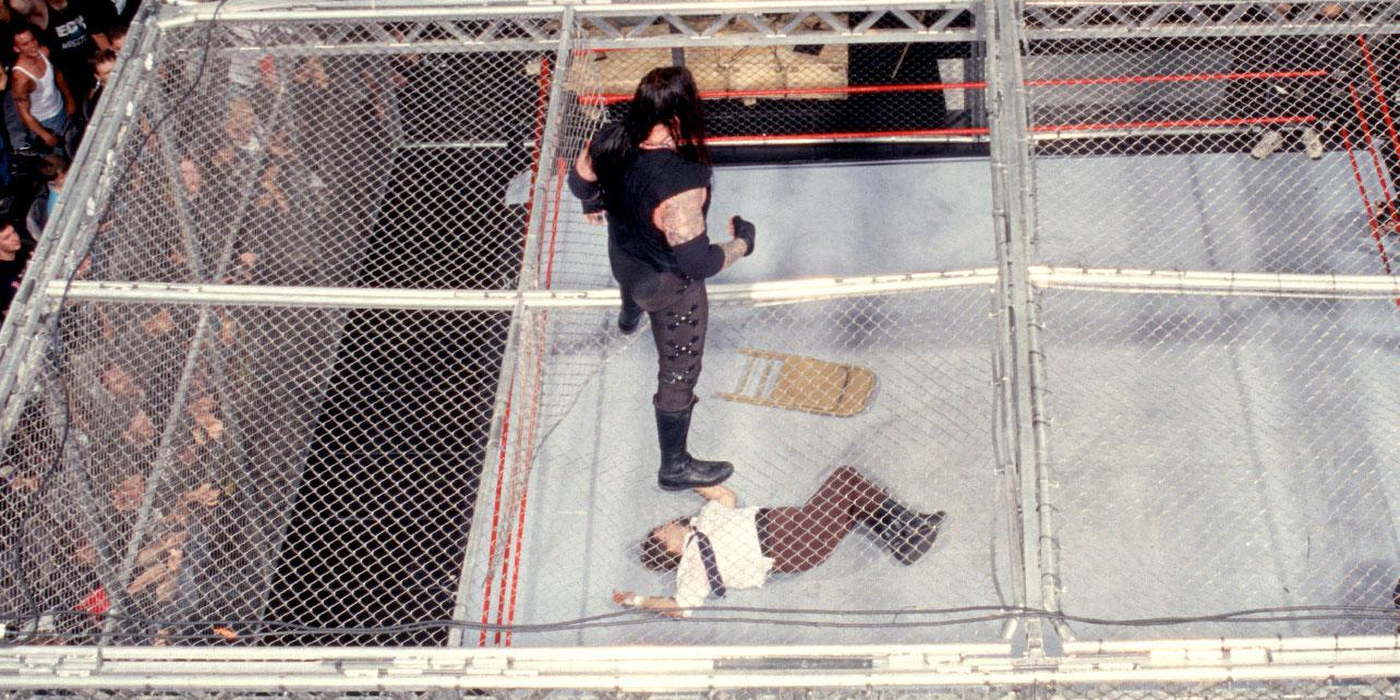 Mankind Vs Undertaker Hell In The Cell Cropped