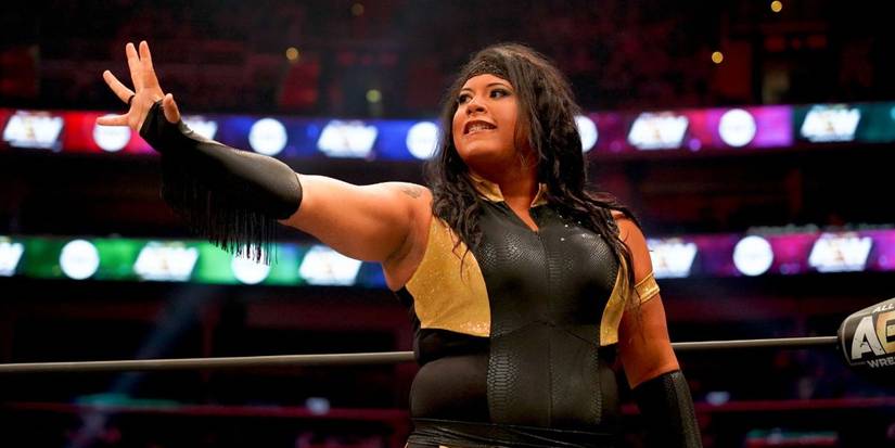 Nyla Rose in the ring