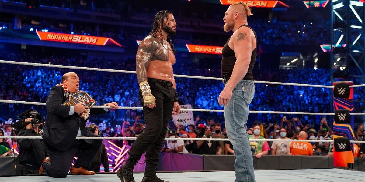 Roman Reigns & Brock Lesnar SummerSlam 2021