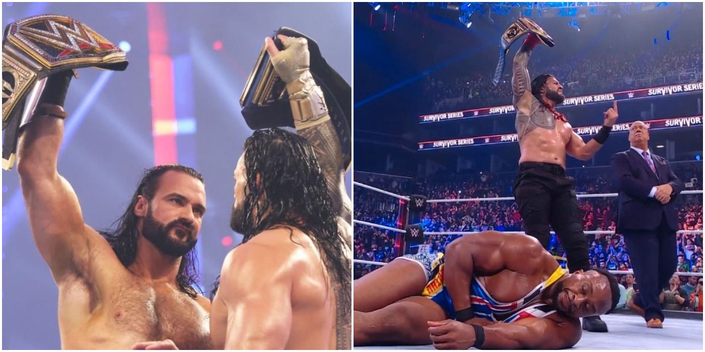 Roman Reigns Drew McIntyre Big E Survivor Series