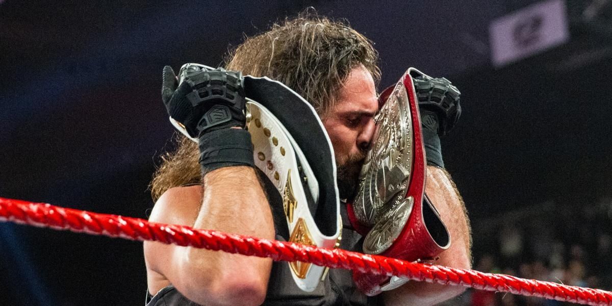 Seth Rollins Intercontinental Champion & Raw Tag Team Champion Cropped